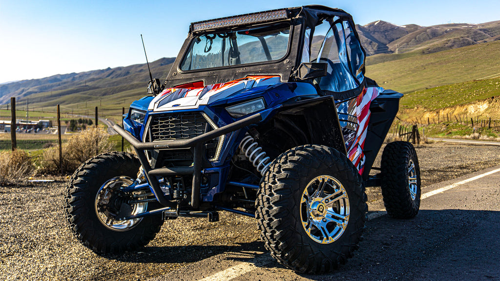 Custom White Rzr Custom Vinyl Wraps and Decals – Dynamic Designs